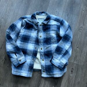 Old Navy Sherpa Flannel Jacket